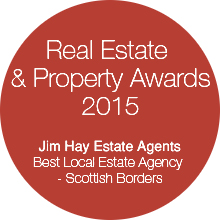 Best Local Estate Agency - Scottish Borders, Real Estate and Property Awards 2015